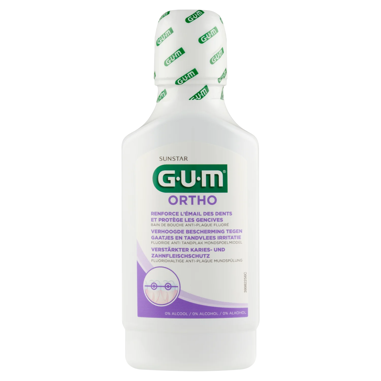 Gum Ortho płyn do płukania ust, 300 ml