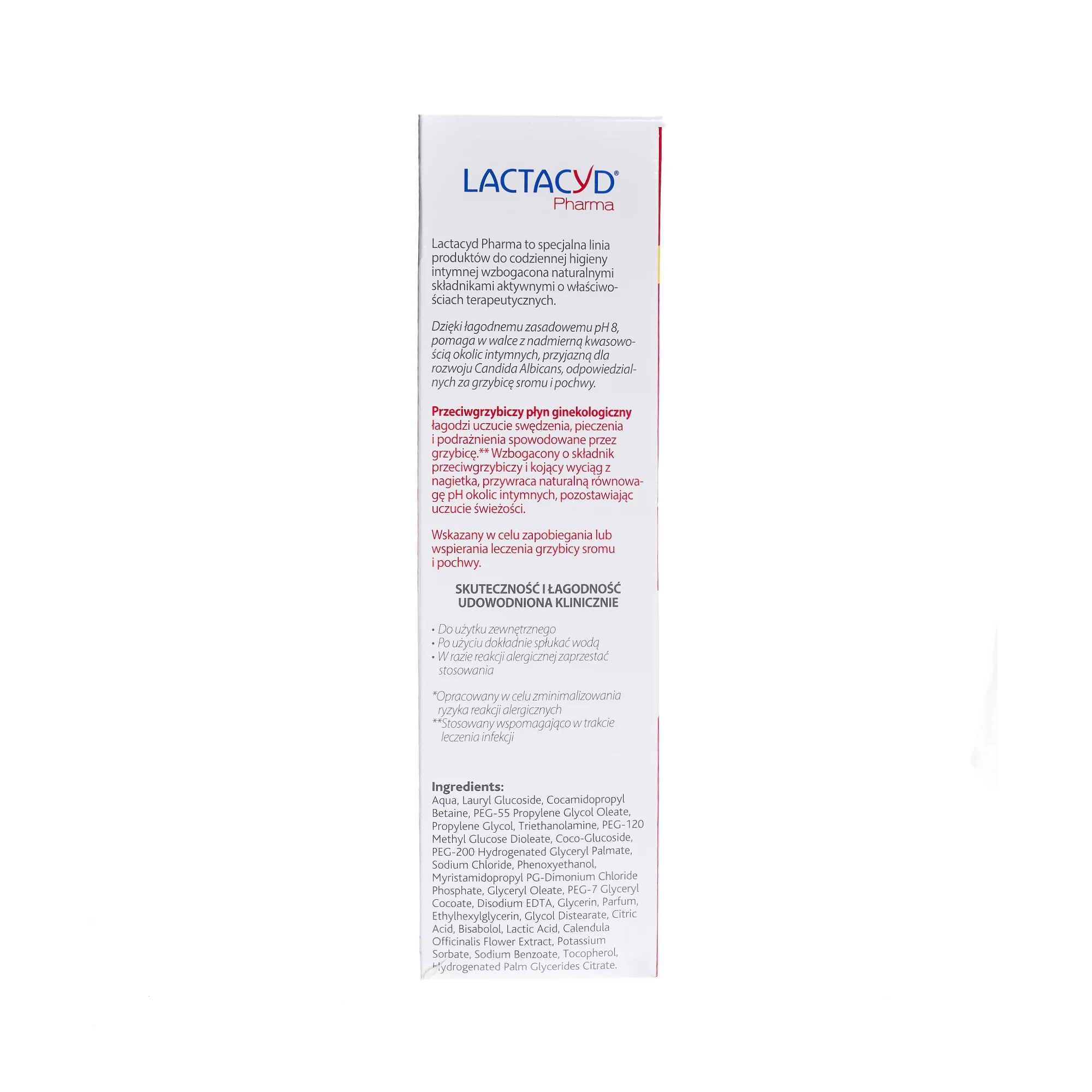 Lactacyd Pharma płyn ginekologiczny przeciwgrzybiczy, 250 ml