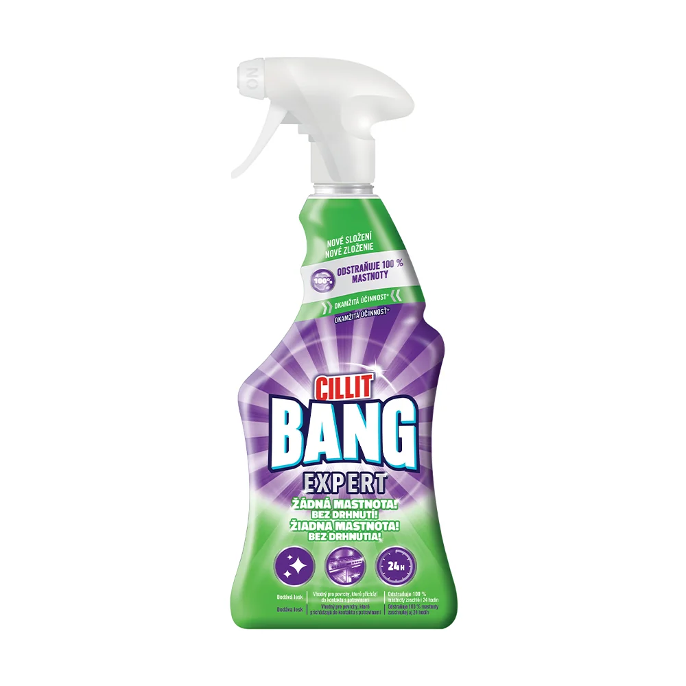 Cillit Bang Expert Zero Tłuszczu spray do czyszczenia, 750 ml