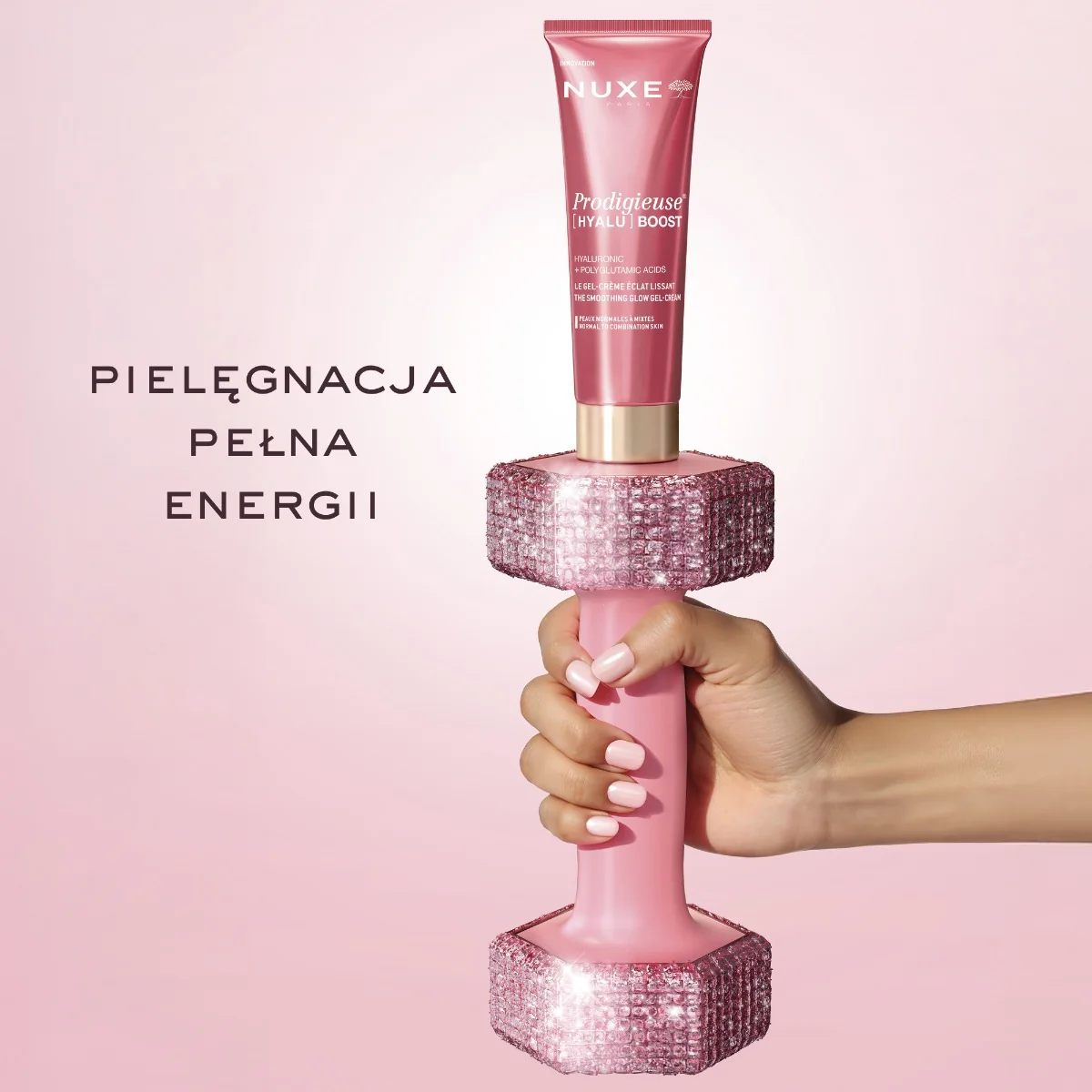 Nuxe Prodigieuse® [Hyalu] Boost lekki nawilżająco-wygładzający krem do twarzy, 50 ml