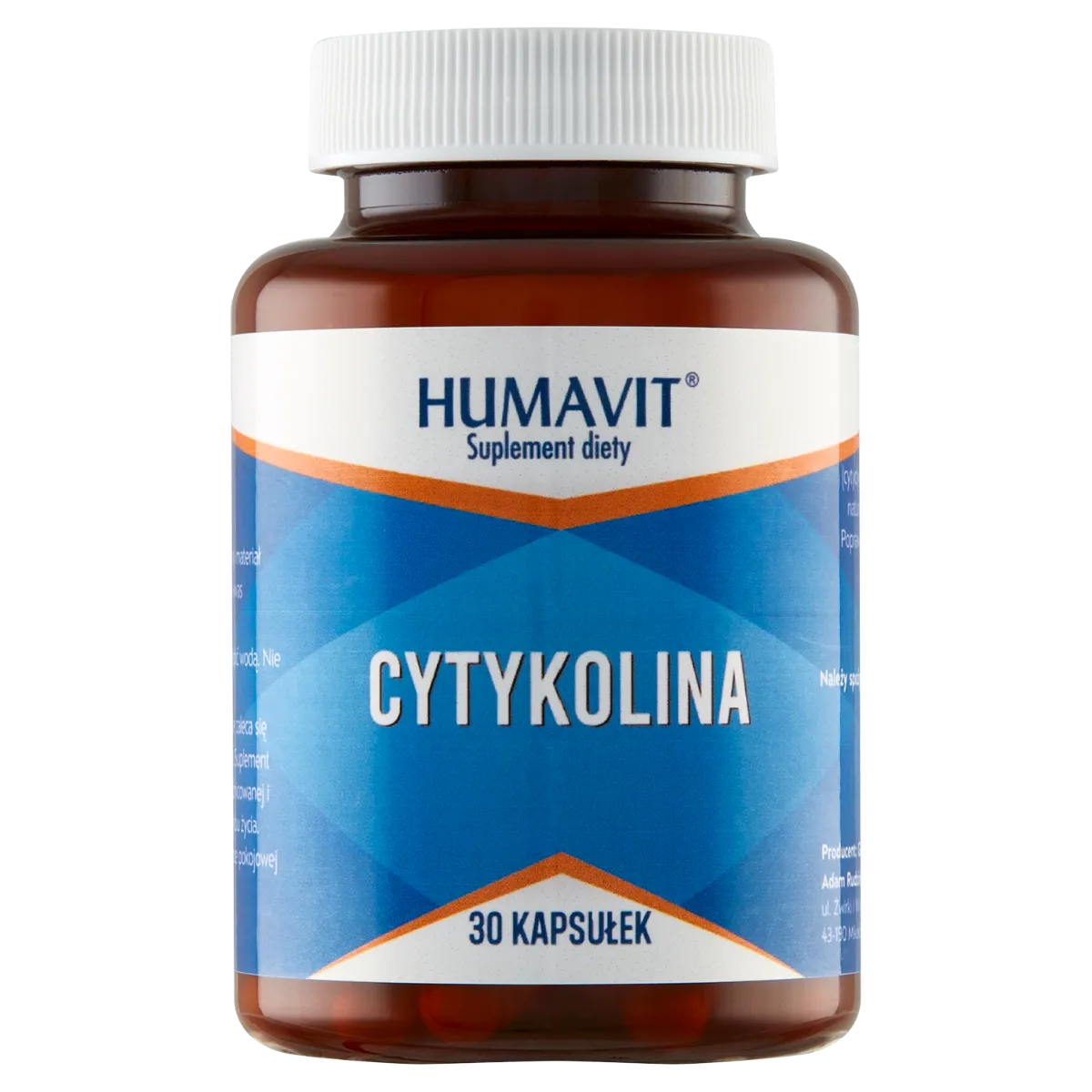 Humavit Cytykolina, suplement diety, 30 kapsułek 