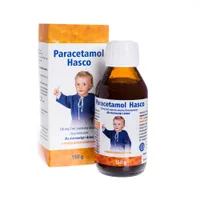 Paracetamol Hasco, 120mg/5ml, zawiesina doustna, smak pomarańczowy, 150 g