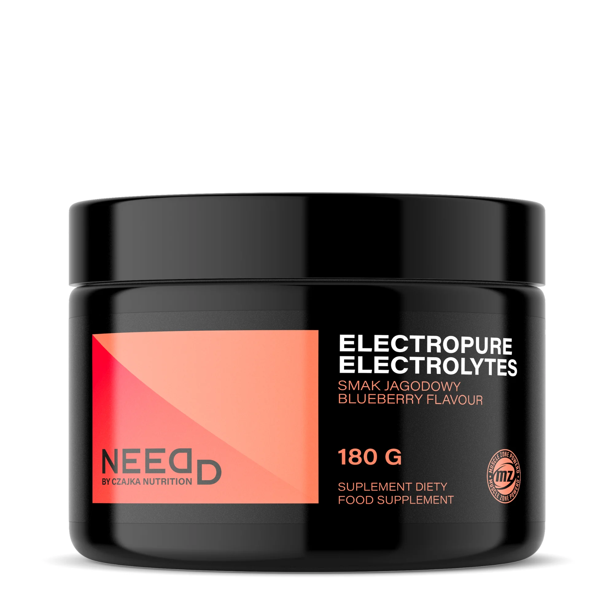 NEEDED ElectroPure Electrolytes smak jagodowy, 180 g