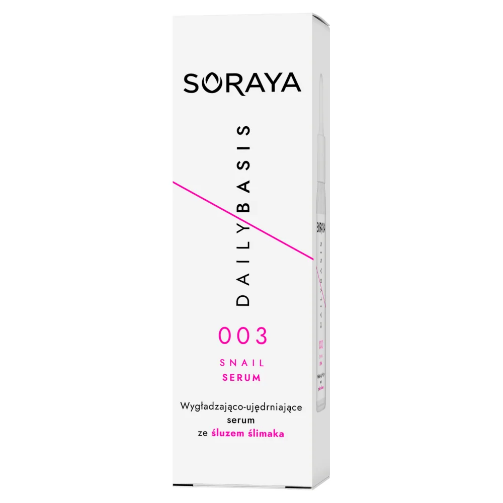Soraya Daily Basis wygładzająco-ujędrniające serum ze śluzem ślimaka 003, 30 ml
