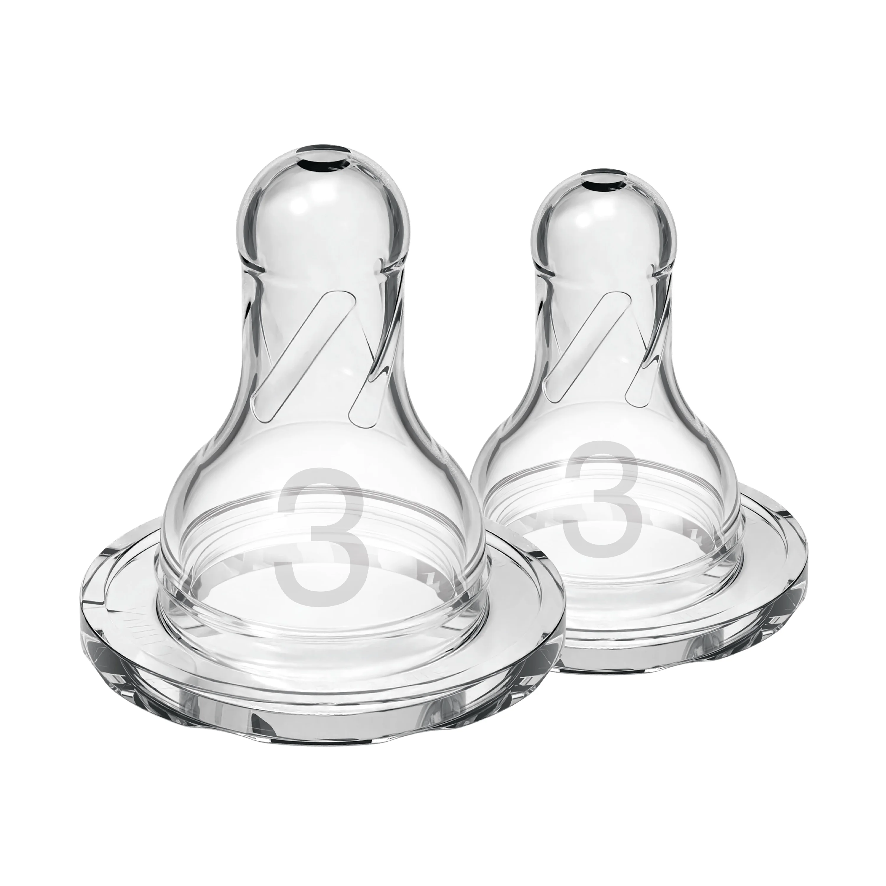 Dr Brown's Smoczek do butelki Standard poziom 3 (6+ m), 2 sztuki