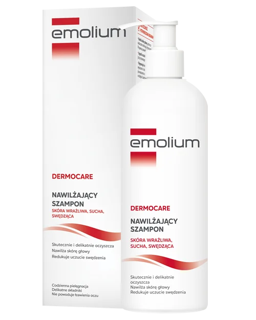 Emolium Dermocare szampon nawilżający od 1 miesiąca, 400 ml