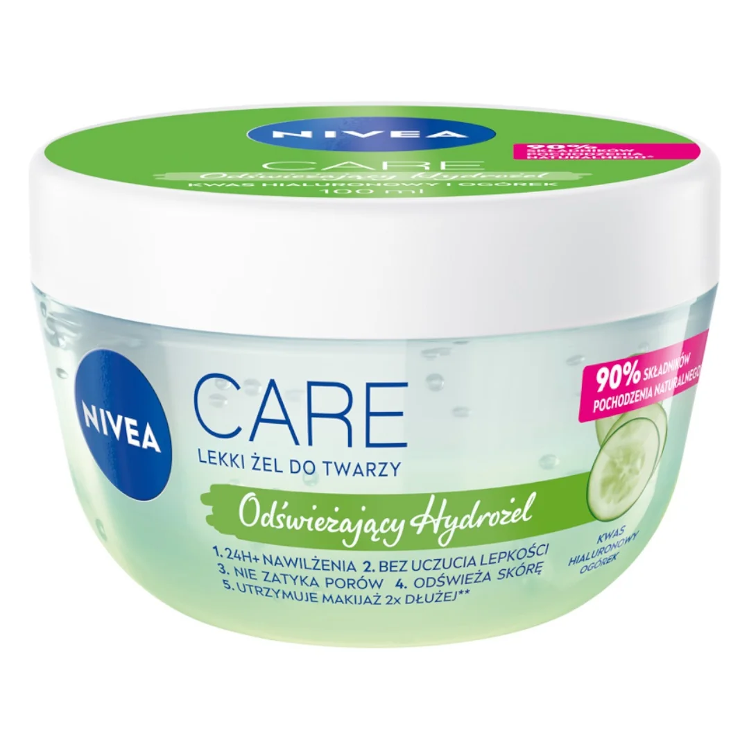 Nivea Care odświeżający żelowy krem do twarzy, 100 ml