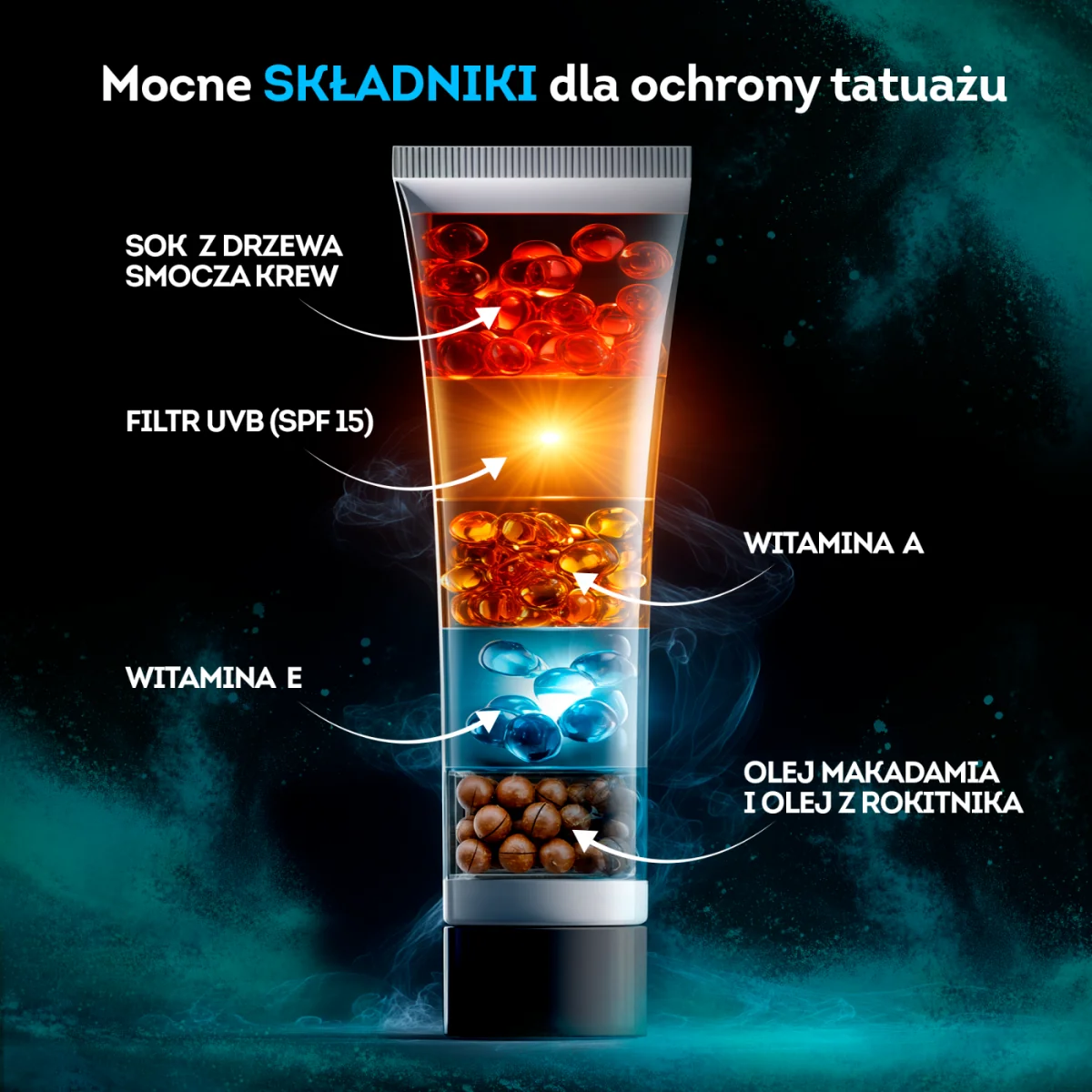 Reprintic Krem ochronny do pielęgnacji tatuaży SPF 15, 100 ml