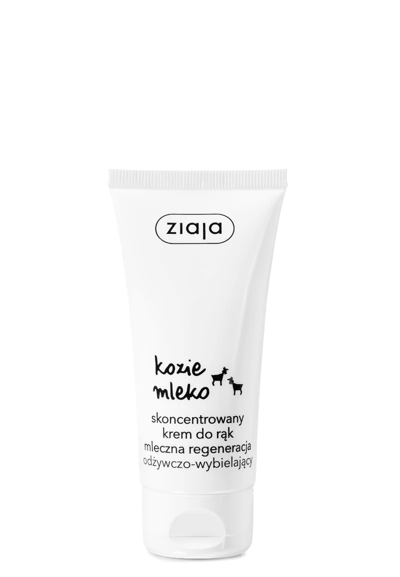 Ziaja Kozie Mleko skoncentrowany krem do rąk odżywczo-wybielający, 50 ml