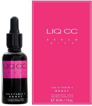 Liq CC Serum Rich 15% Vitamin C Boost bogate serum rozświetlające z witaminą C