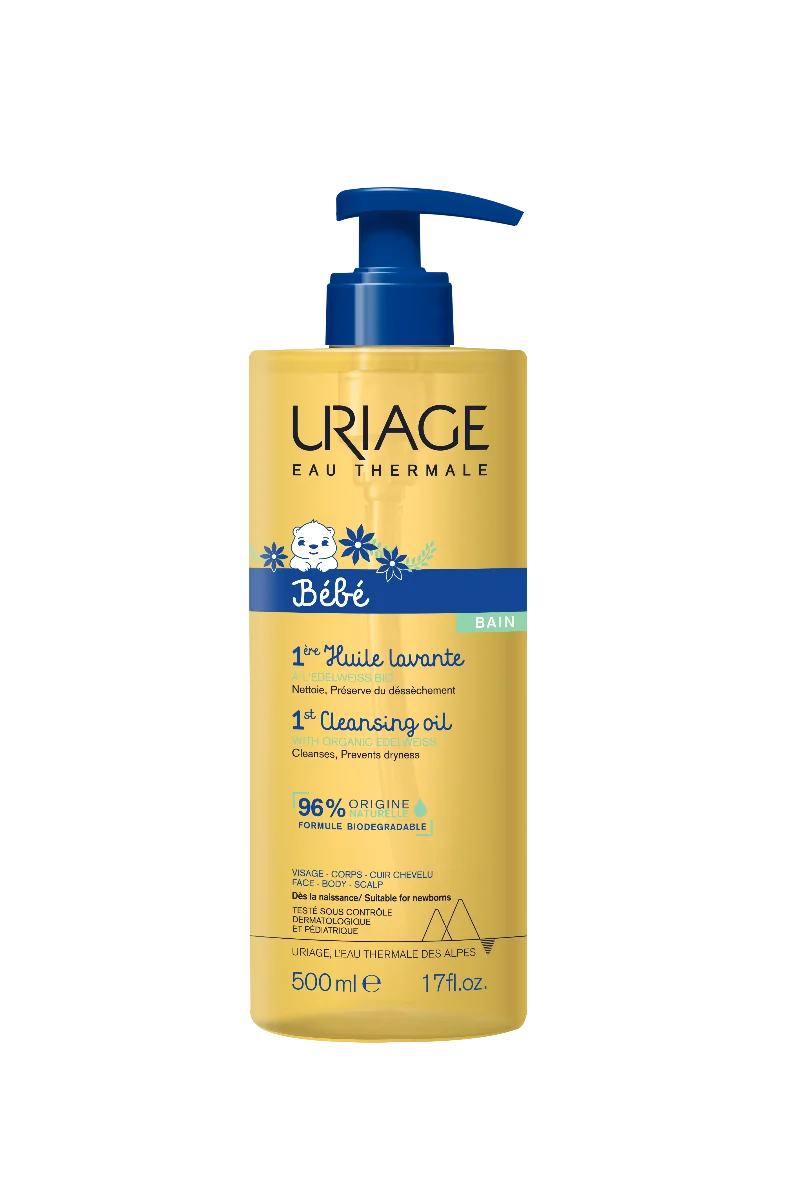 Uriage Bebe olejek oczyszczający dla dzieci, 500 ml