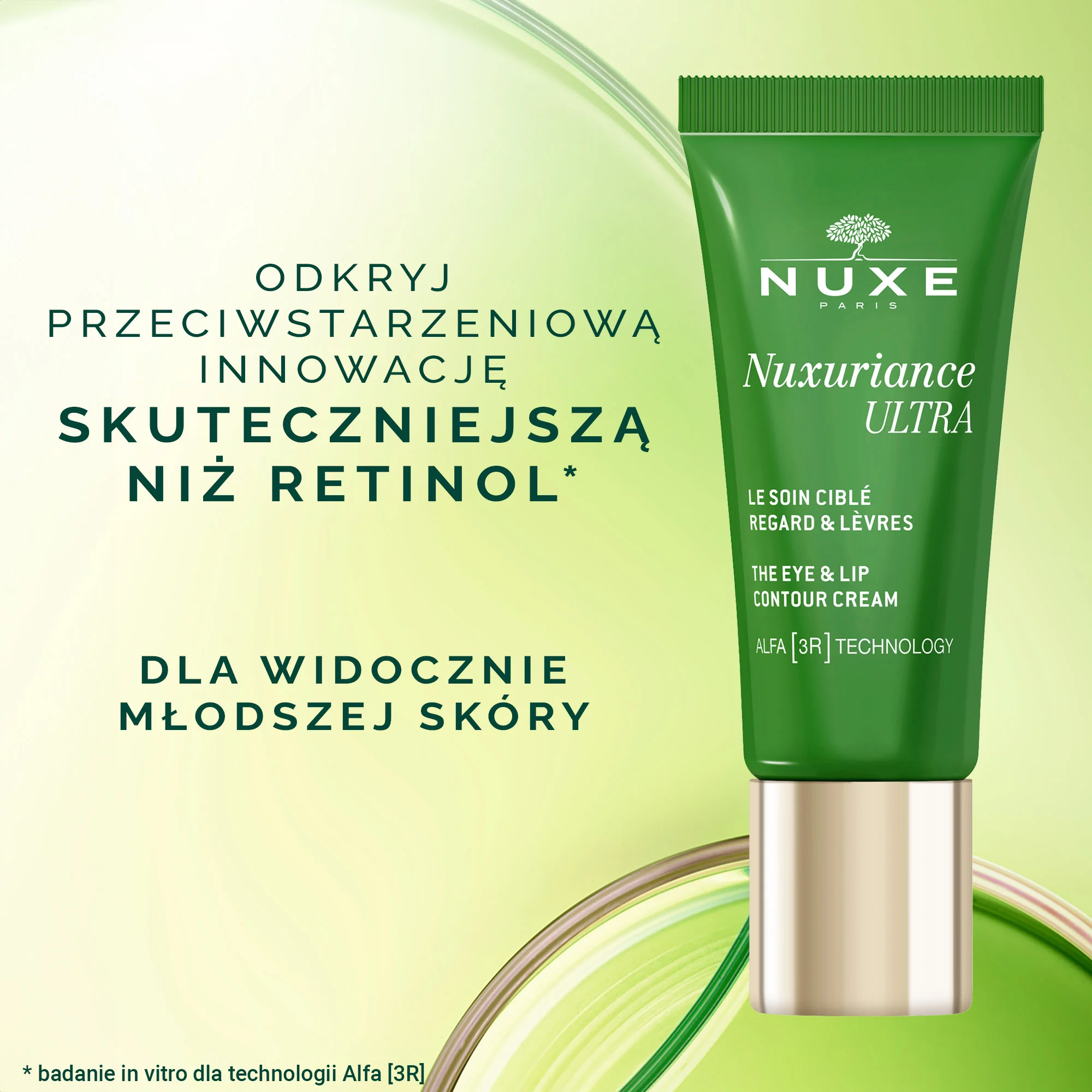 NUXE Nuxuriance Ultra krem do okolic oczu i ust, 15 ml