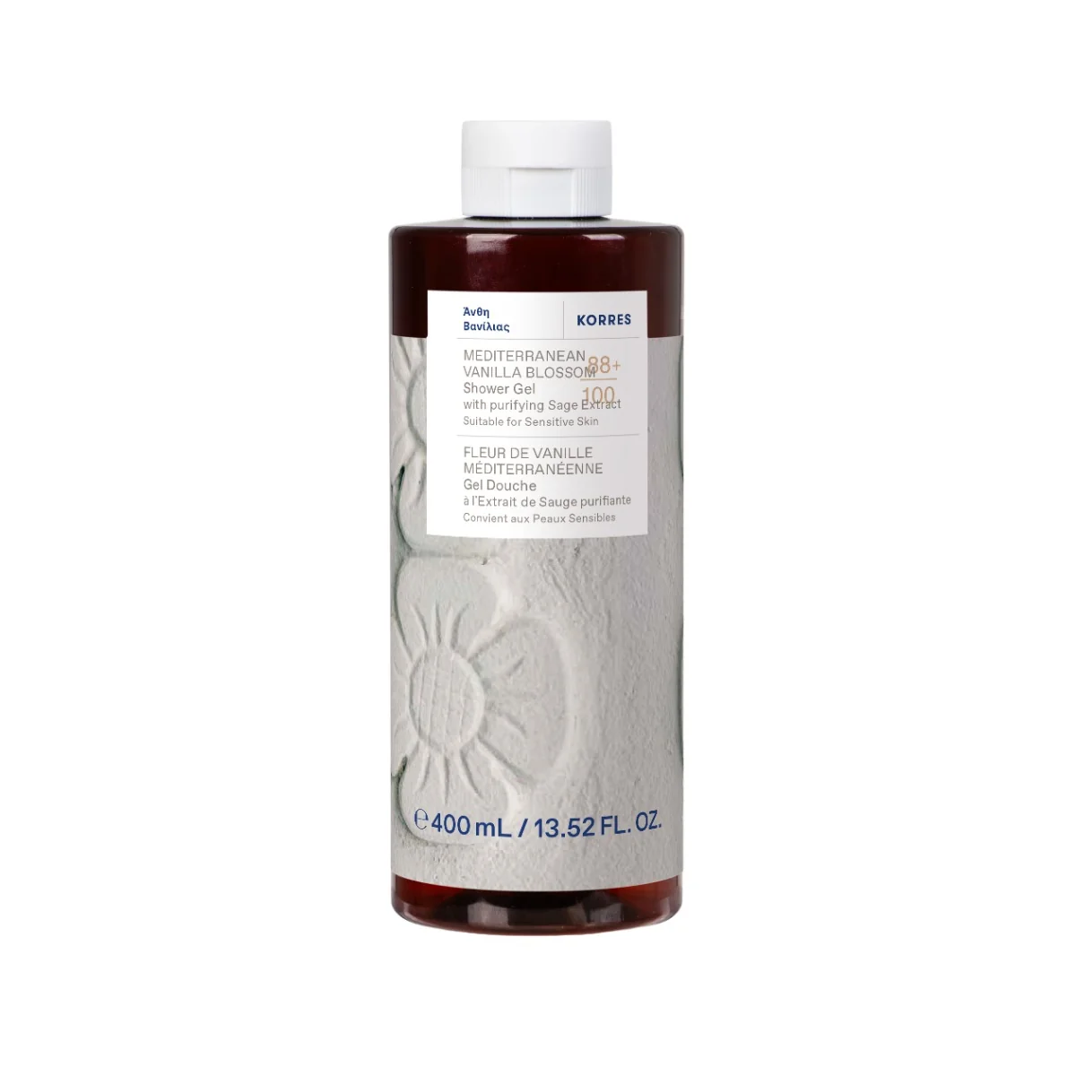 Korres Mediterranean Vanila Blossom żel pod prysznic, 400 ml