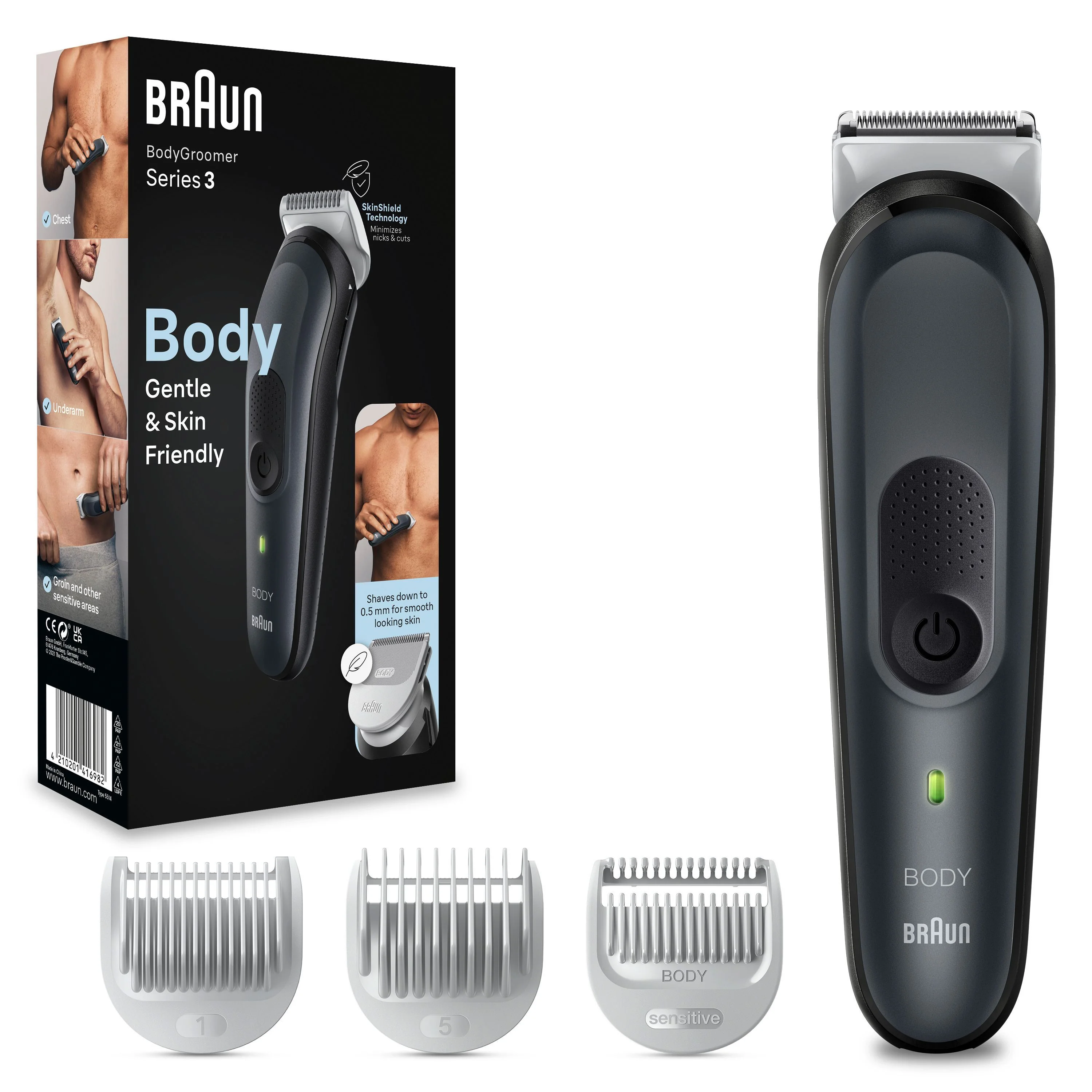 BRAUN Body Groomer BG3350 golarka do ciała