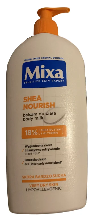 Mixa Intensywne Odżywienie mleczko do ciała, 400 ml