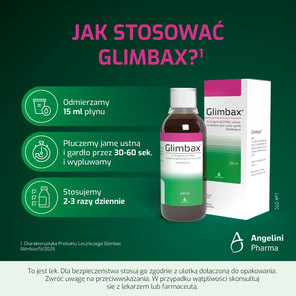 Glimbax 0,74 mg/ml (0,074%), roztwór