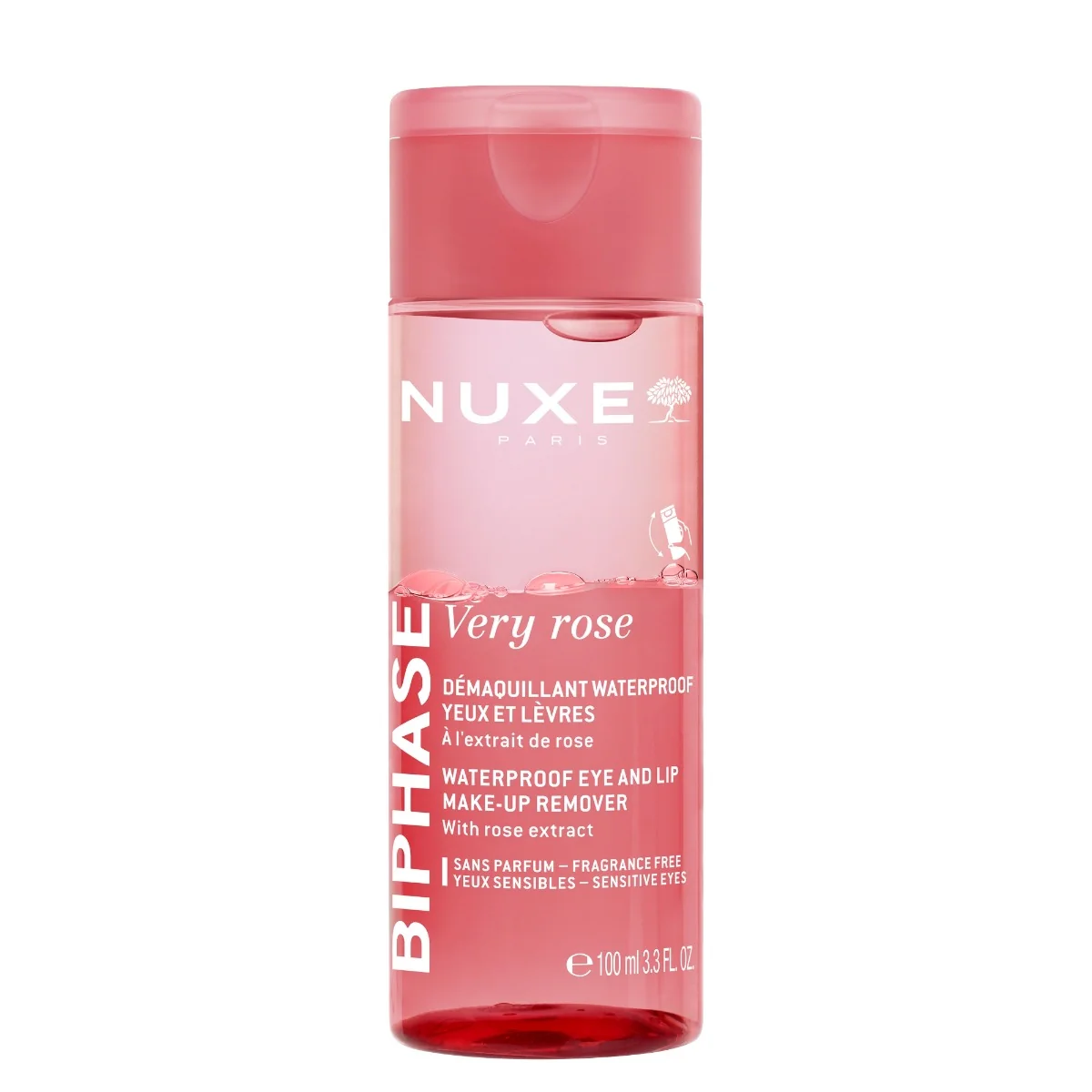Nuxe Very Rose duwfazowy płyn do demakijażu, 100 ml