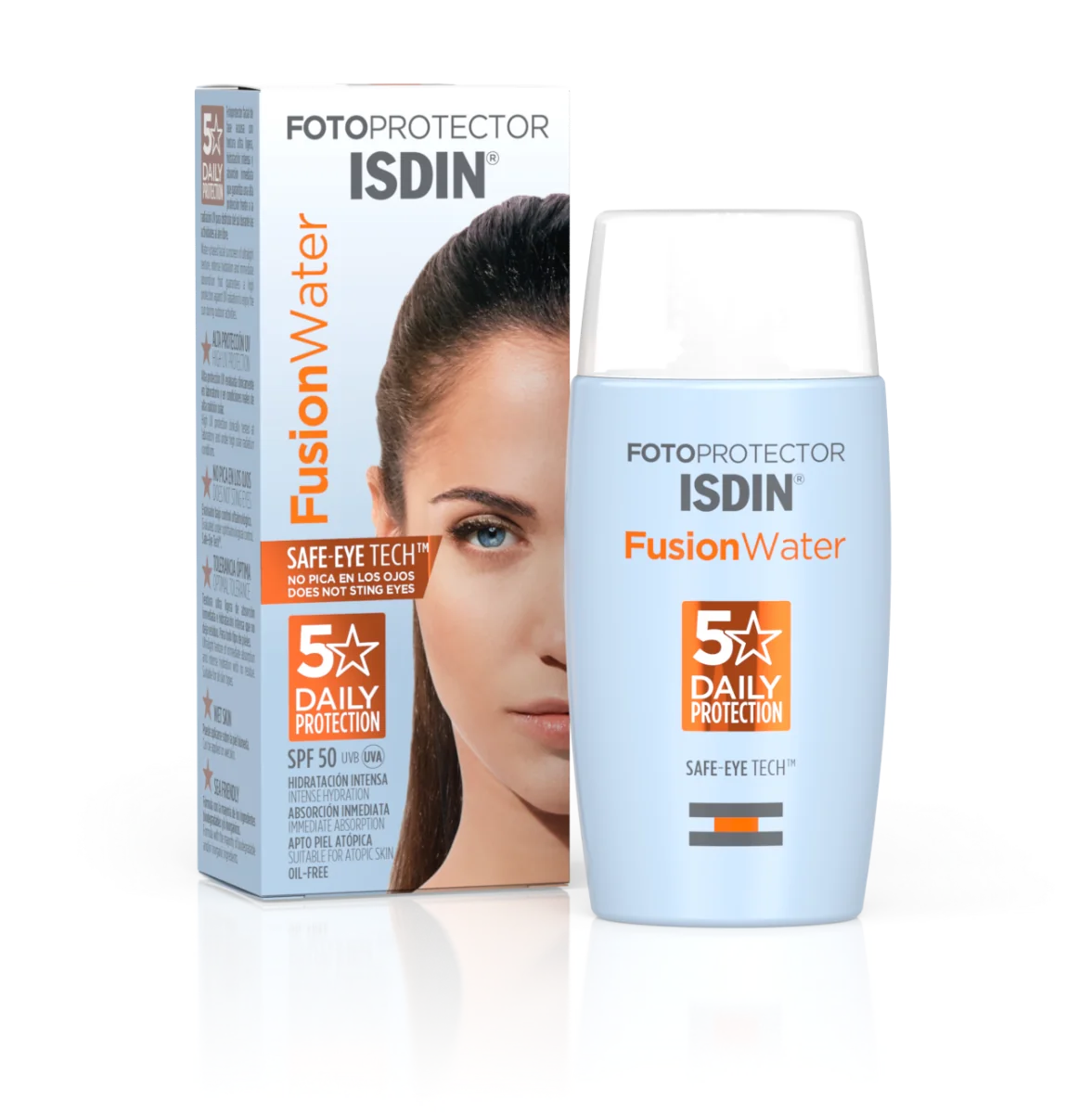 ISDIN Fotoprotector Fusion Water ultralekki krem do twarzy, 50 ml