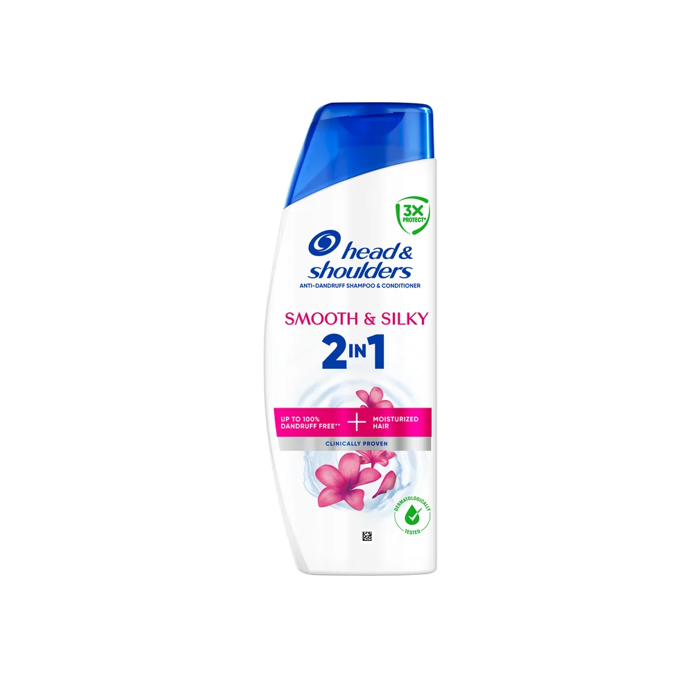 Head & Shoulders Smooth & Silky 2w1 szampon i odżywka, 400 ml