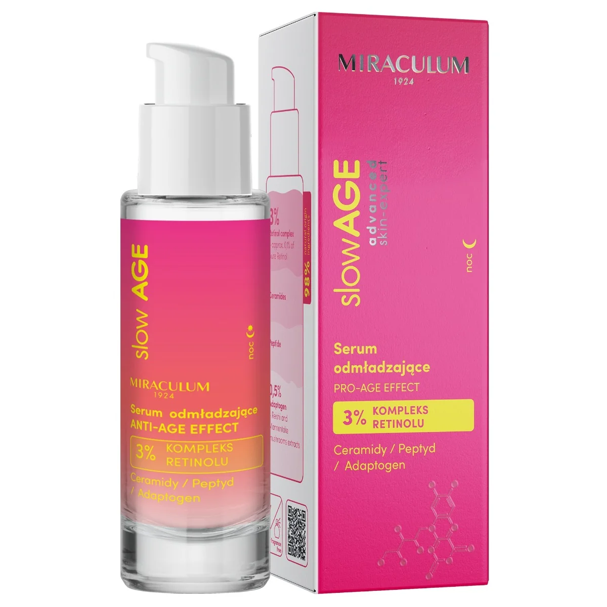 Miraculum slowAGE serum odmładzające, 30 ml