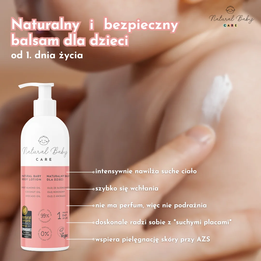 Natural Baby Care Naturalny balsam dla dzieci 200 ml