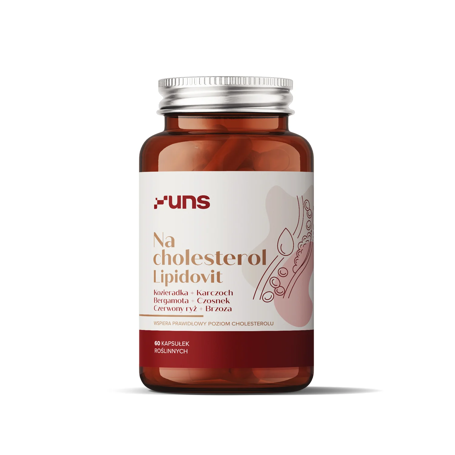 UNS Na cholesterol Lipidovit 60 wege kapsułek