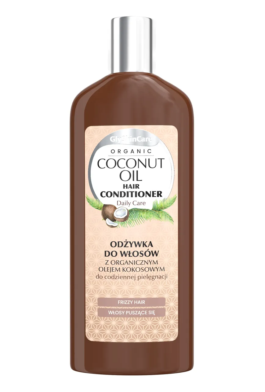 Equalan GlySkinCare Coconut Oil, odżywka do włosów z olejem kokosowym, 250 ml