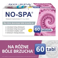 NO-SPA, 40 mg, 60 tabletek