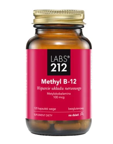 LABS212 Methyl B-12 120 kapsułek wegańskich