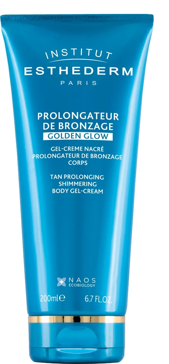 Institut Esthederm Prolongateur De Bronzage Golden Glow rozświetlający żel-krem po opalaniu, 200 ml