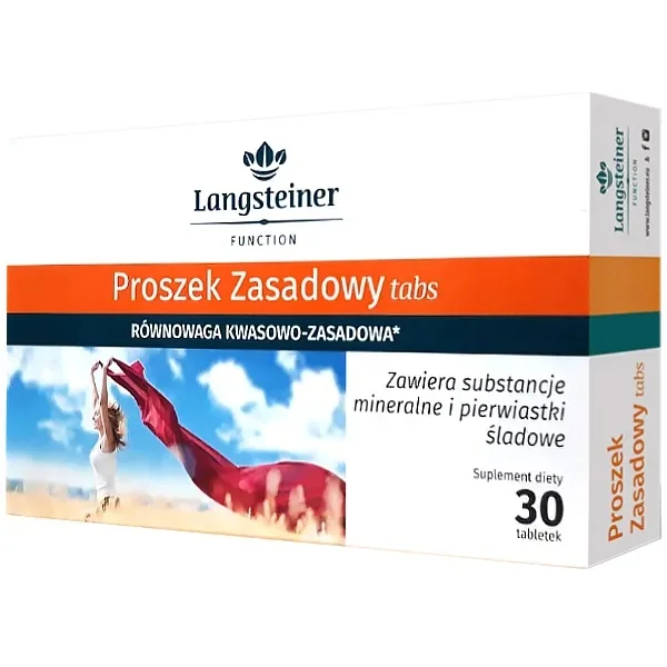 Langsteiner Proszek Zasadowy Tabs 30 tabletek
