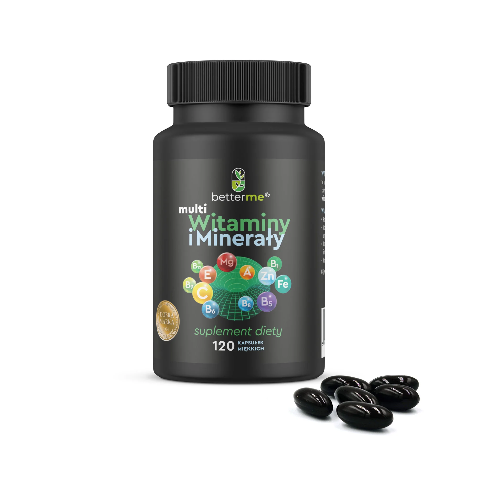 BetterMe Witaminy i Minerały 120 kapsułek