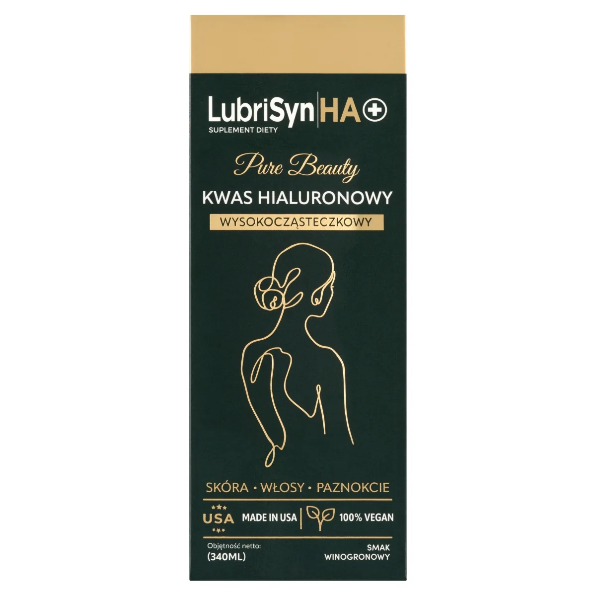 Lubrisyn HA+ Pure Beauty kwas hialuronowy, 340 ml