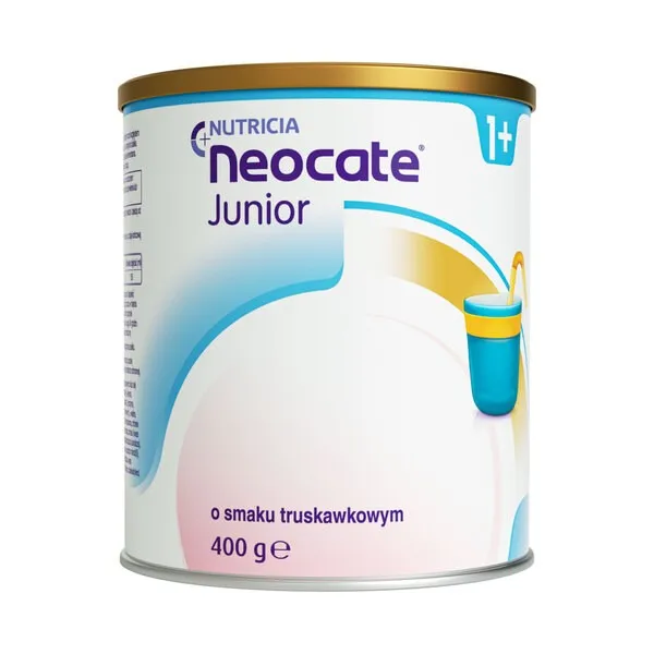 Neocate Junior, smak truskawkowy, proszek 400 g