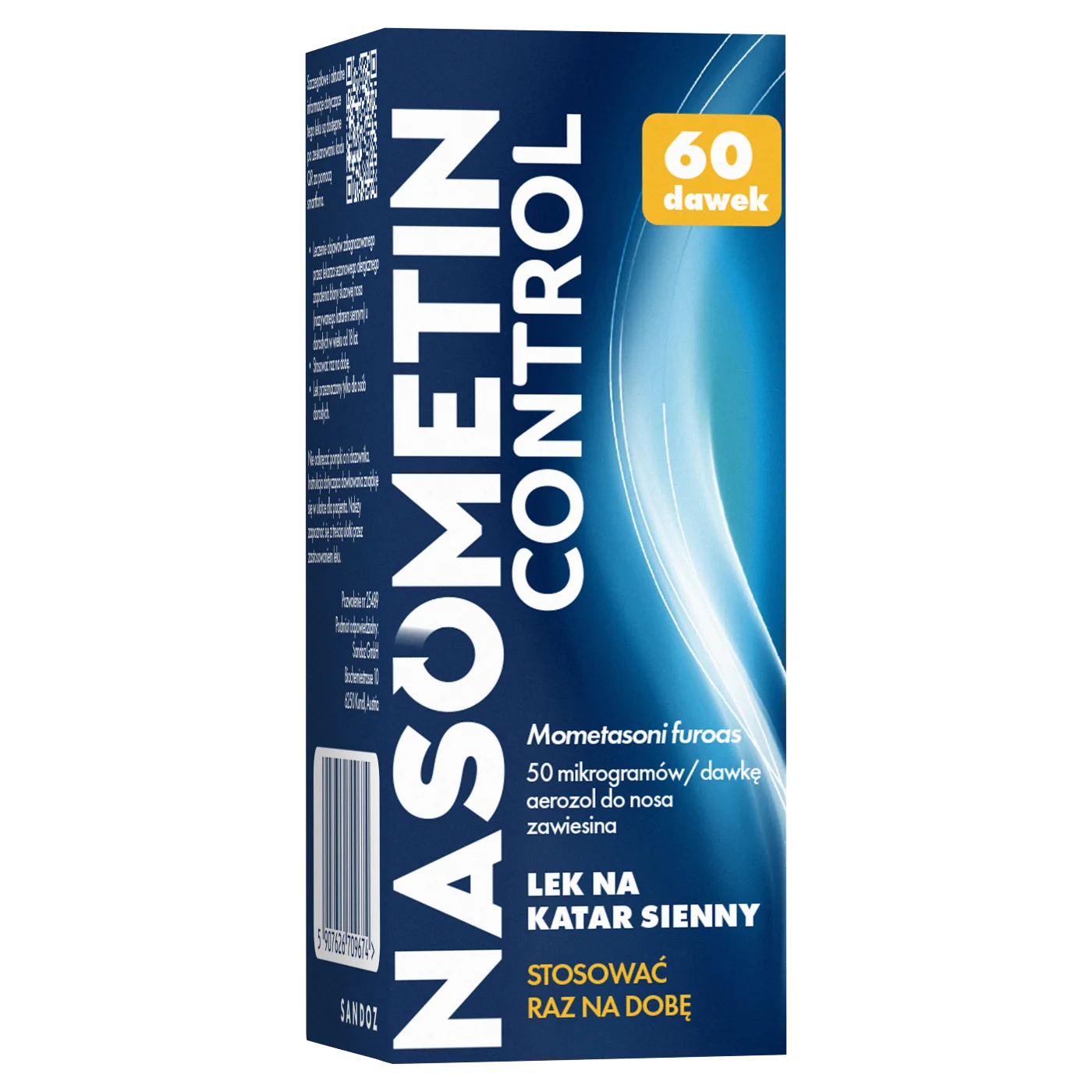 Nasometin Control 0,05mg/dawkę, aerozol do nosa, 10 g