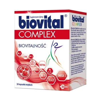 Biovital Complex, suplement diety, 30 kapsułek 