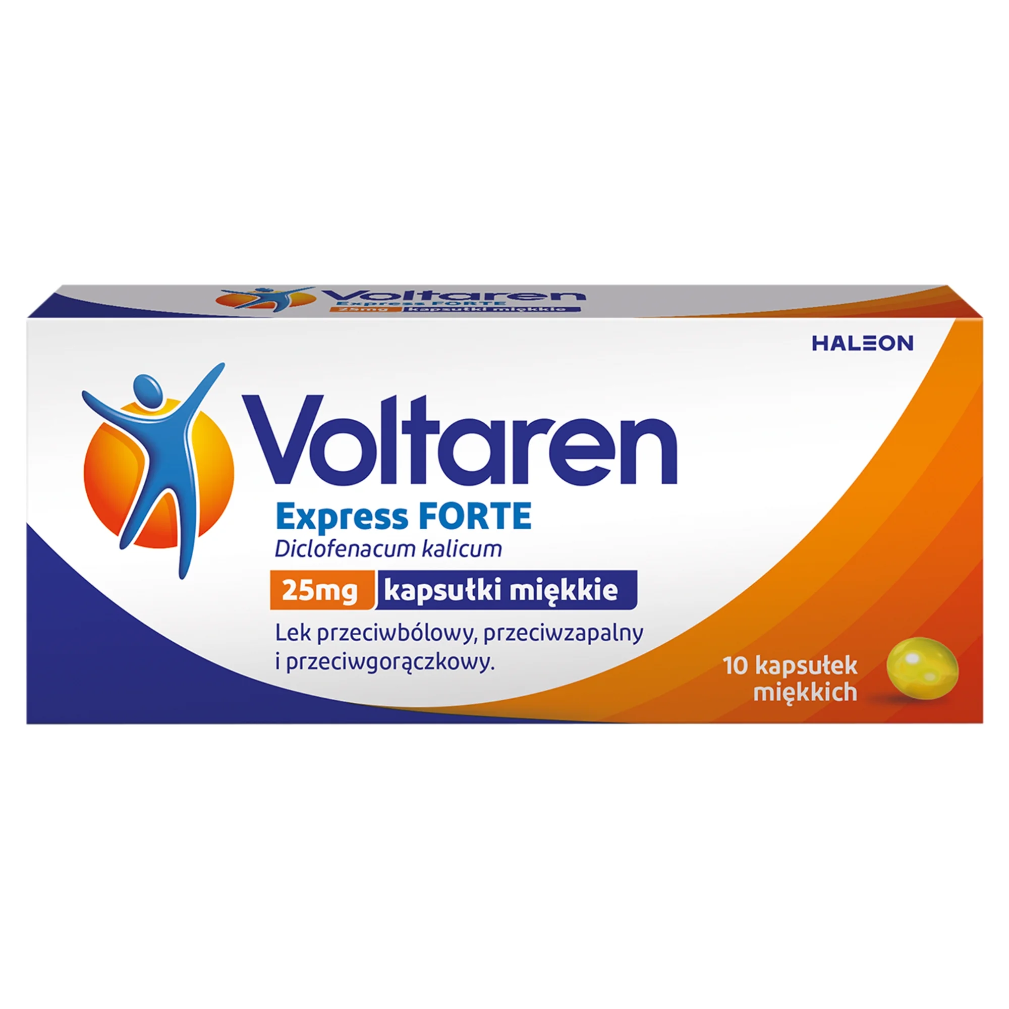Voltaren Express Forte 25 mg 10 kapsułek miękkich