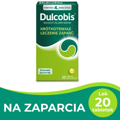 Dulcobis 5 mg 20 tabletek dojelitowych