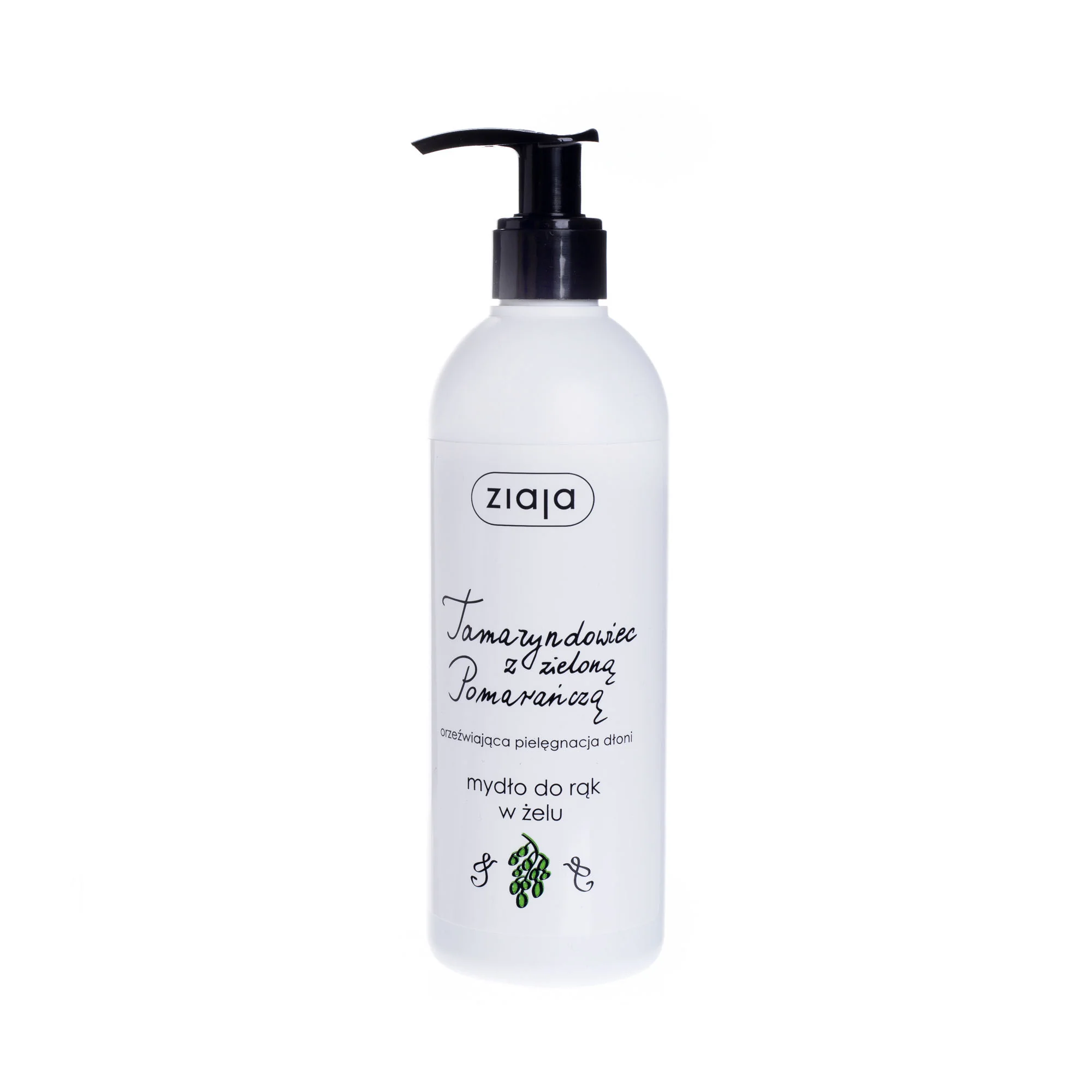 Ziaja Tamaryndowiec z zieloną pomarańczą mydło do rąk w żelu, 270 ml