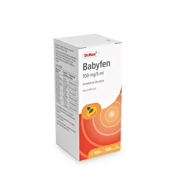Babyfen Dr.Max, 0,1 g/5ml, zawiesina doustna, 100 ml 