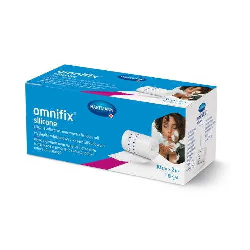 Omnifix silicone, 10cm x 2m, plaster, 1 szt.