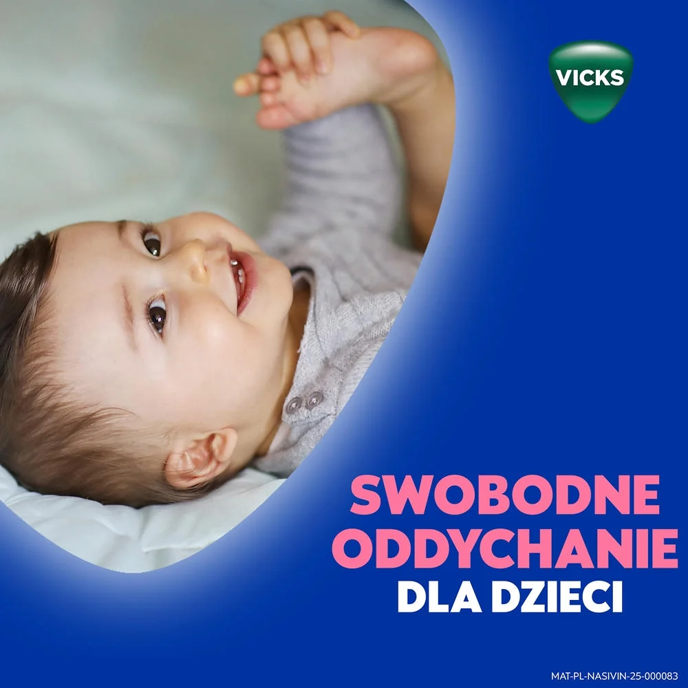 Nasivin Vicks Baby 1 mg/ml, krople do nosa, roztwór, 5 ml