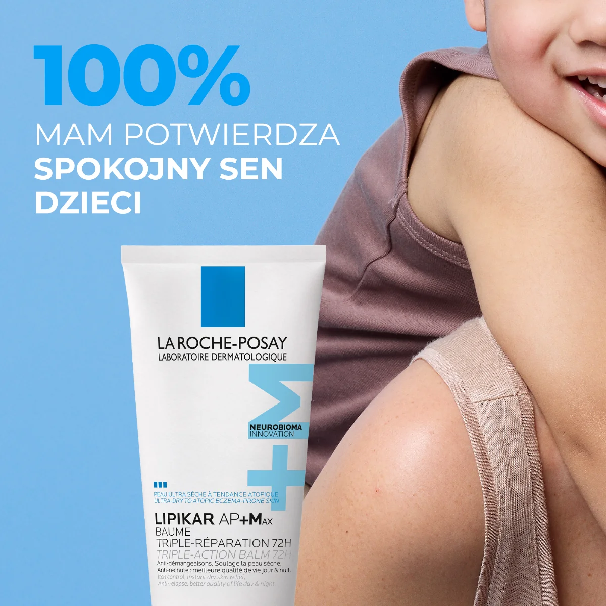 La Roche-Posay Lipikar Syndet AP+ krem myjący uzupełniający poziom lipidów, 200 ml