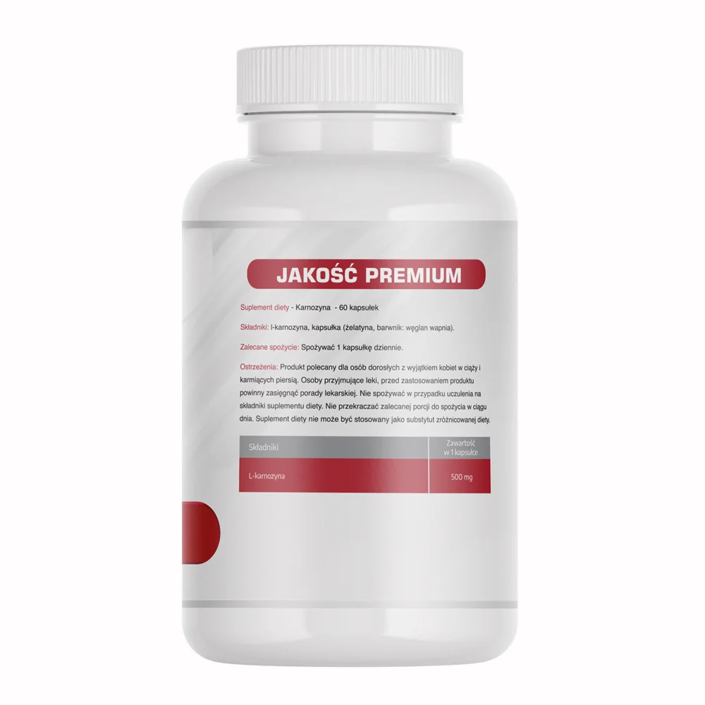 MedFuture L Karnozyna 500 mg, 60 kapsułek