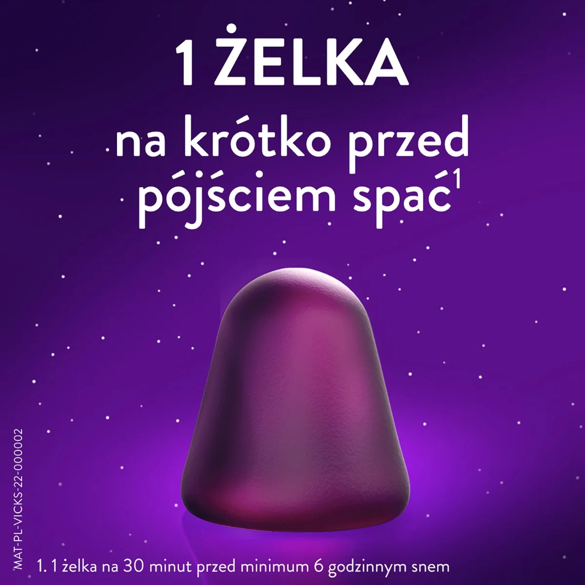ZzzQuil Natura suplement diety, 60 żelków