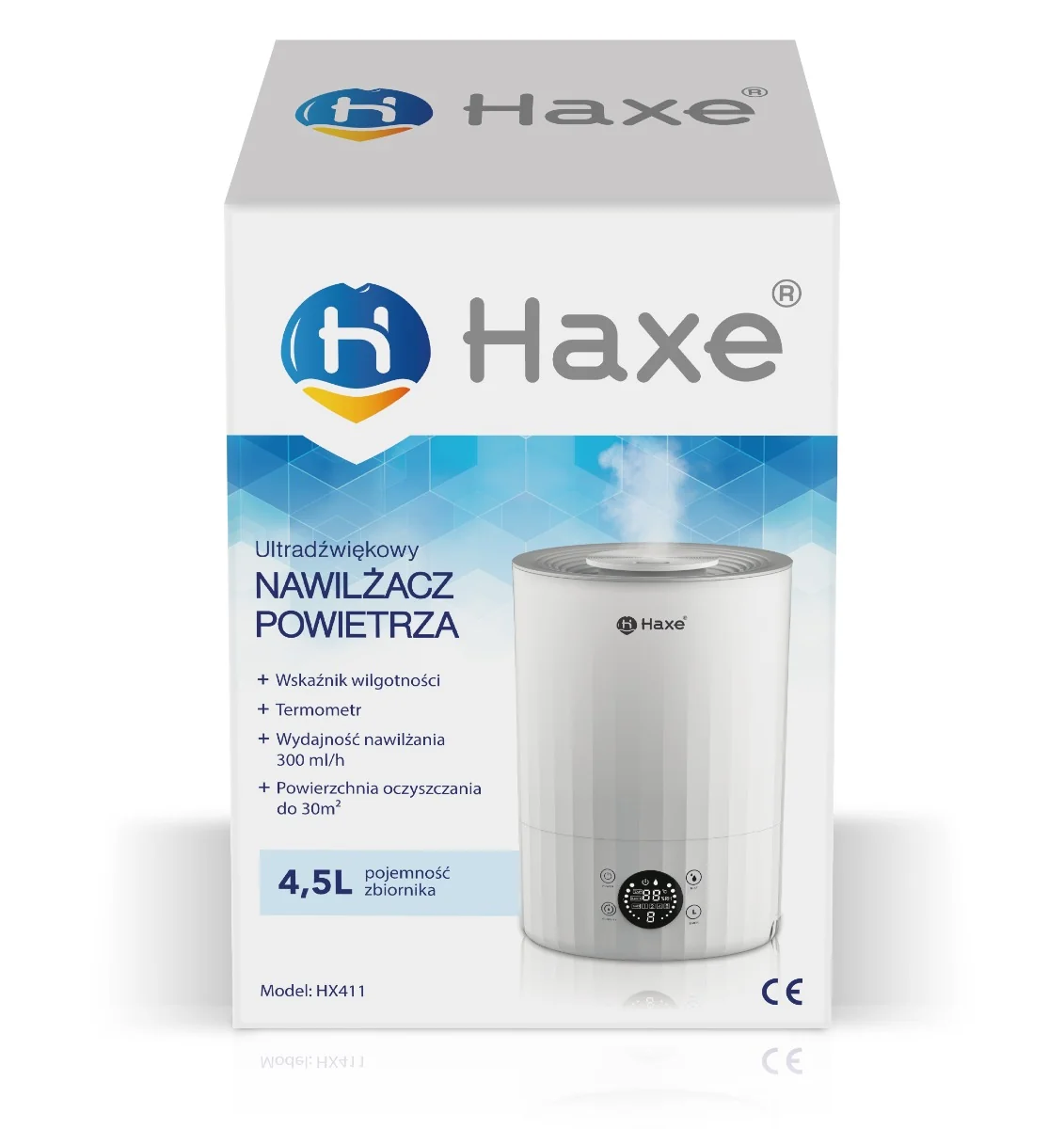 Haxe Nawilżacz powietrza HX411, 1 sztuka