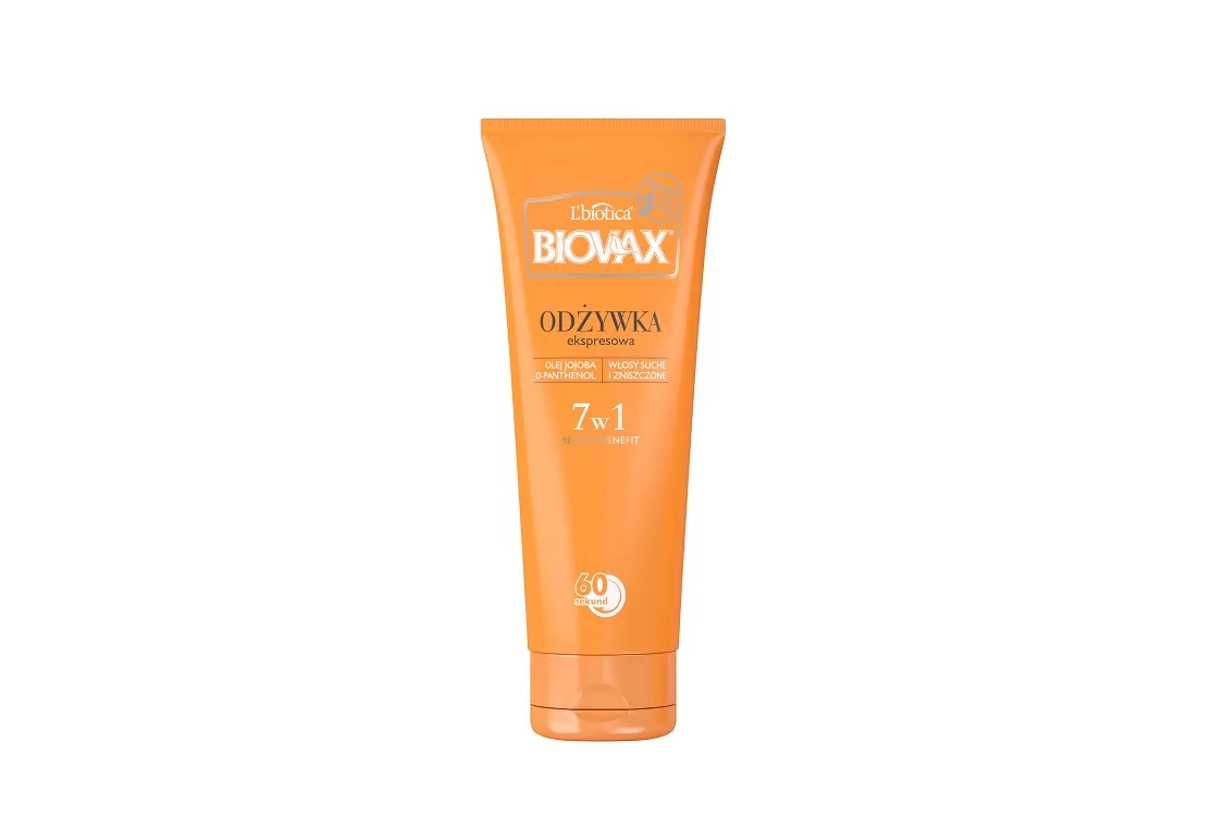 Biovax BB, odżywka ekspresowa 7w1 do włosów suchych i zniszczonych, 200 ml