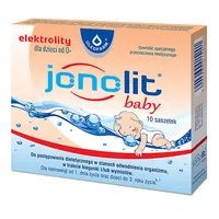 Jonolit baby, elektrolity dla dzieci od urodzenia, 10 saszetek