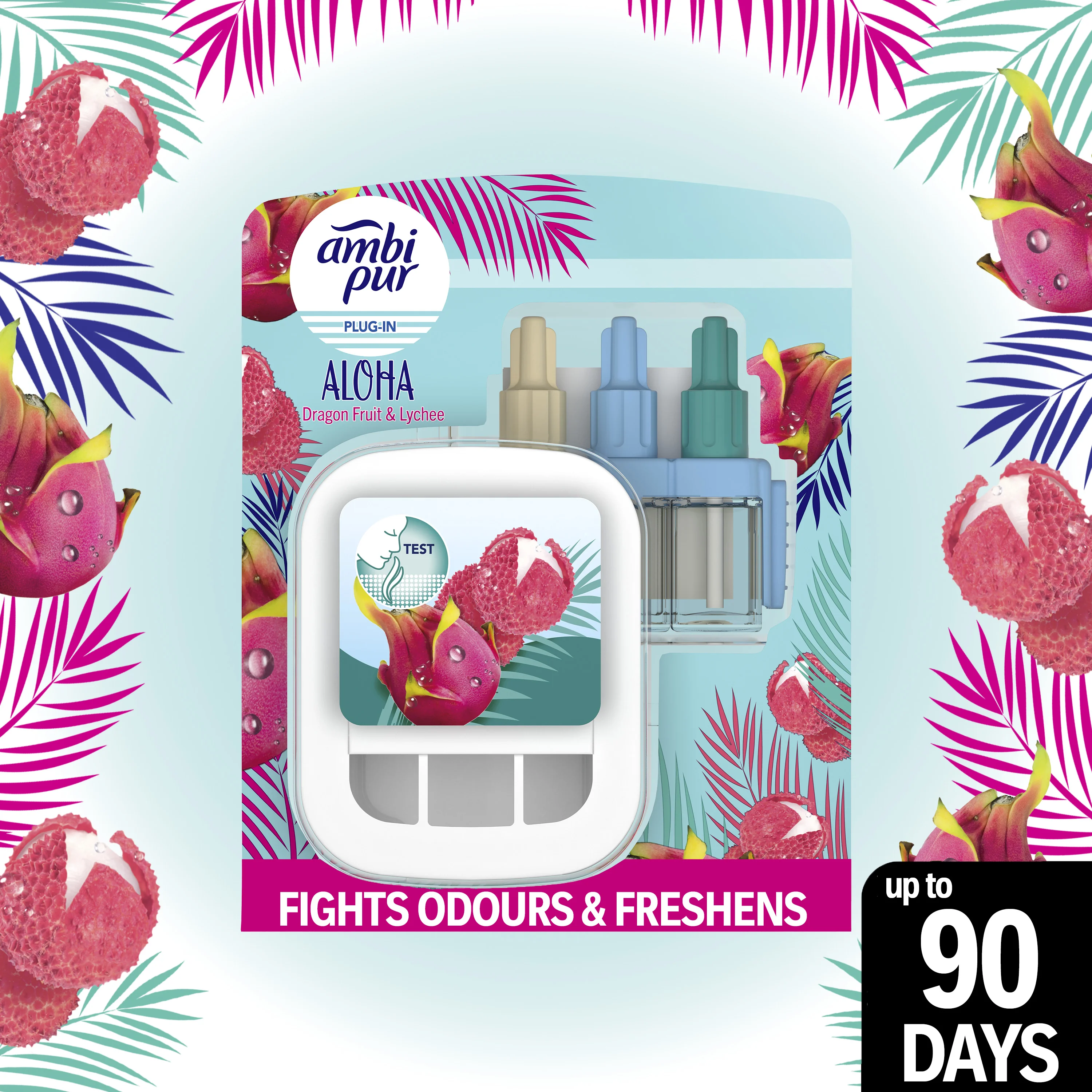 Ambi Pur 3Volution Aloha zestaw elektryczny odświeżacz + wkład 20 ml