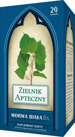 Morwa Biała Fix zioła do zaparzania, 20 saszetek